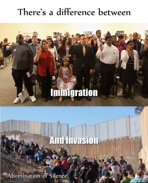 Immigration vs Invasion