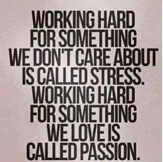 Stress vs Passion
